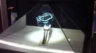 270° 22 Inch Full HD Hologram Pyramid 3D Display Showcase Hologram Box For Exhibition