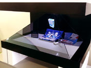 55 Inch POS Hologram Pyramid , 3D holographic display box AC110 - 240V