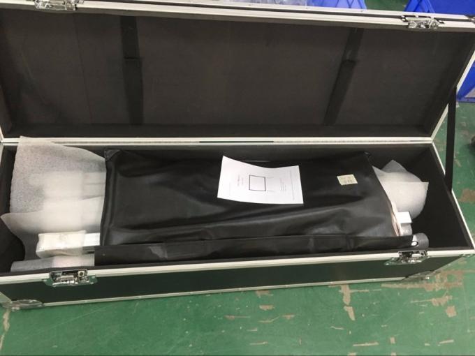 120 inç ön arka projeksiyon Stand Metal 3D PVC kumaş ile hızlı katlanabilir taşınabilir projeksiyon ekranı 4