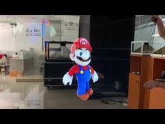 sahne hologram gösterisi için büyük şeffaf holo gazlı ekran