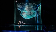 Projector Transparent Hologram Screen Holograohic Projection Scrim For Stage Show