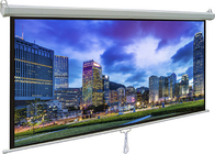 Wall Mounted Manual Projection Screens 60" - 300" Customized Size