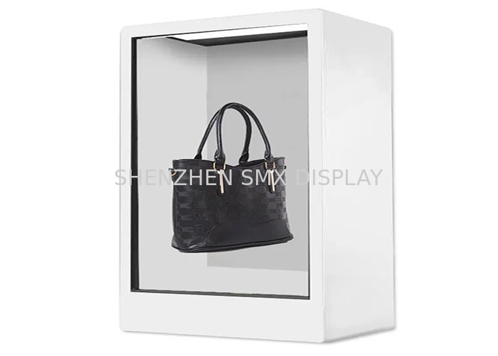 Custom 22-75 Inch 3D Holographic Showcase Transparent LCD Display Box Human Touch Screen Holobox Display Cabinet