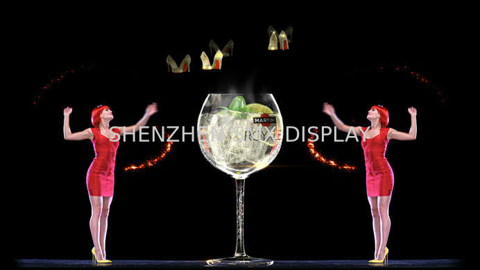 Digital Holographic Screen 3D Holographic Projection For 3D Hologram Show