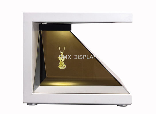 Kalite LCD AD oyuncu Temperli 3D Hologram Vitrin 1 Yıl Garanti Fabrika