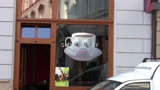 Kalite Vitrin için 100um Şeffaf Arka Projeksiyon Filmi Holografik Ekran Filmi Fabrika