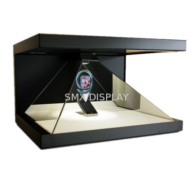 Kalite 3D Hologram Vitrin Holografik Piramit 22 inç Kutu Full HD Çözünürlük Fabrika