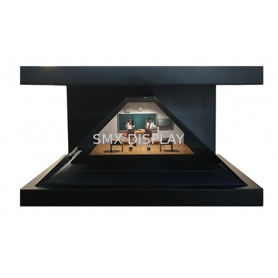 22 İnç Holografik Piramit Ekran Vitrini 3D Hologram Sanal Teknoloji