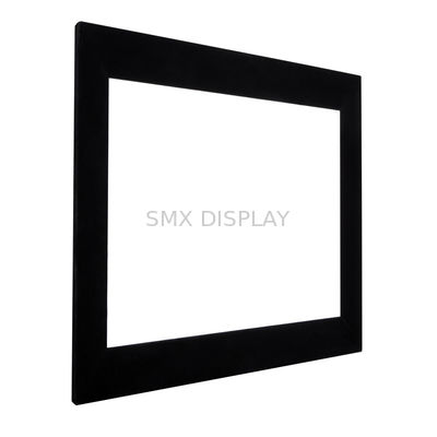 Kalite Ön Kumaş 4K 150 İnç Sabit Çerçeve Projeksiyon Perdesi Lager HD Projektör Ekranları Fabrika