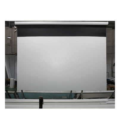 Kalite 300 Inch Electric Projector Screen Tab Çapraz için Gerilmiş Motorlu Projeksiyon Ekranı Fabrika