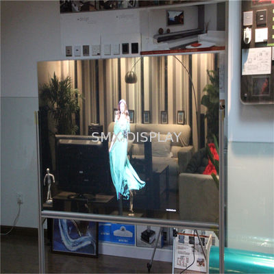 Kalite Ayna / Siyah Arka Projeksiyon 3D Holografik Ekran 130um Kalınlık 800: 1 Kontrast Fabrika