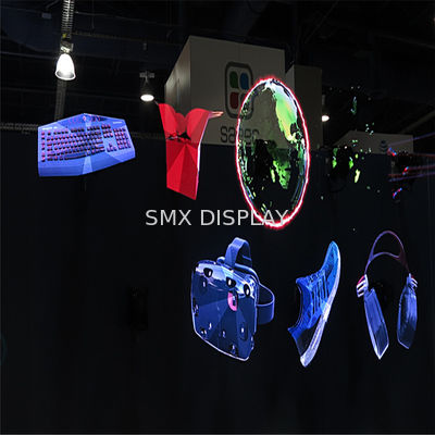 Kalite 174 görüntüleme açısına sahip İç Mekan Reklamcılığı için Holografik Projektör POV Ekranı Fabrika