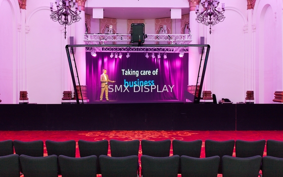 Canlı Gösteri için Direnç Musion Folyo 3D Holografik Projeksiyon Sistemi Germe