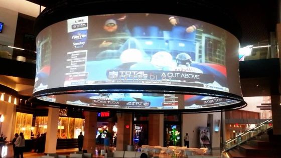 Kalite 3 Yıl Garanti ile Özelleştirilmiş 180 ° / 360 ° Kavisli Projektör Ekranı Fabrika