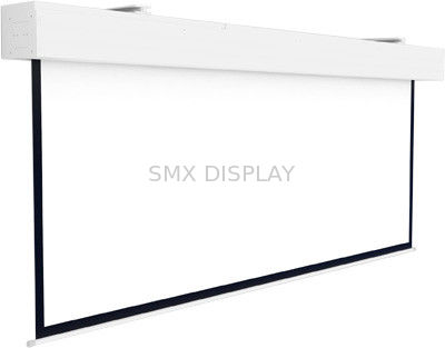 Kalite Fiberglas Mat, High Definition ile 180 Büyük Sinema Sahne Projektör Perdesi Fabrika