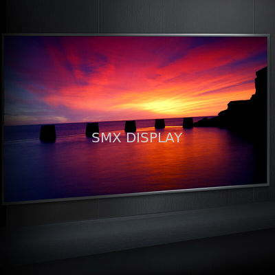 Kalite Mikro Katmanları Sabit Çerçeve Ekranı Edgeless Ortam 1cm Çerçeve ile Işık Siyah Elmas Fabrika