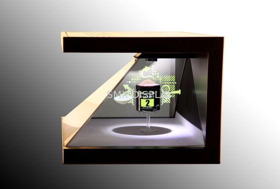 Kalite 3D Hologram Showcase 3-side View Holo Display Hologram Pyramid for Exhibition Advertising Fabrika