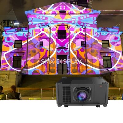 Kalite 22000lumens 3D Video Haritalama Projekörü, Kesintisiz Büyük Ölçekli Bina Projeksiyonu İçin Kenar Karıştırma Fabrika
