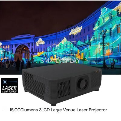 Kalite Profesyonel 4K 15000 Lumen Projector High End Mimarlık Görüntüleme Projesi Fabrika