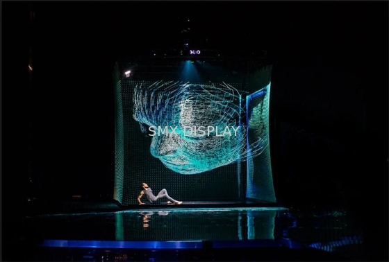 9.5x50m Görünmez Şeffaf 3D Hologram Ekranlı Bez