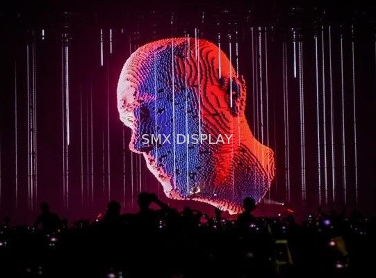 Kalite Holoflex Polyamide 3D Holografik Projeksiyon Sistemi Fabrika