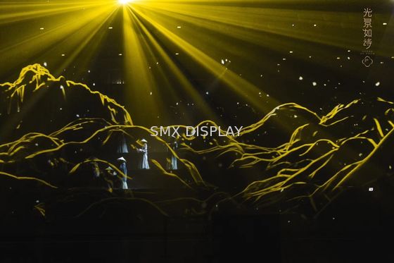 Kalite Holographic Eyeliner Folyo, Konser, Moda Vitrini için 3B Holografik Gösterim Fabrika