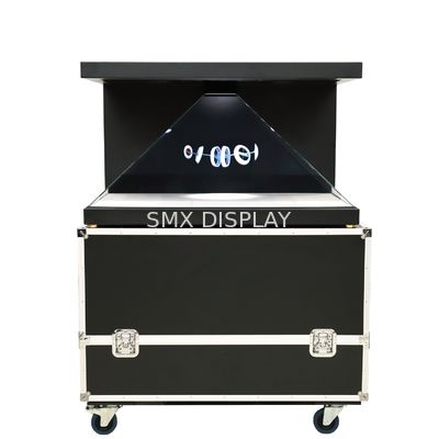 Kalite 270 Derece 22-32 Inç Holografik Kutusu Vitrin Çekici 3B Holografik Projeksiyon Piramidi Fabrika