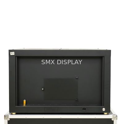 Kalite 32 İnç Piramit 3D Holografik Ekran Vitrini Android Sistemi AC110V Fabrika