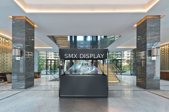 Kalite Büyük Piramit 3D Holografik Ekran Full HD Çözünürlük 4 Görüş Tarafı Fabrika