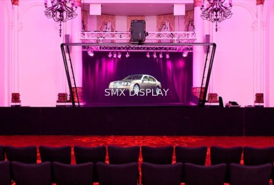 Kalite Canlı Gösteri için Yansıtma Folyo 95um 160 ° 3D Hologram Ekran Fabrika