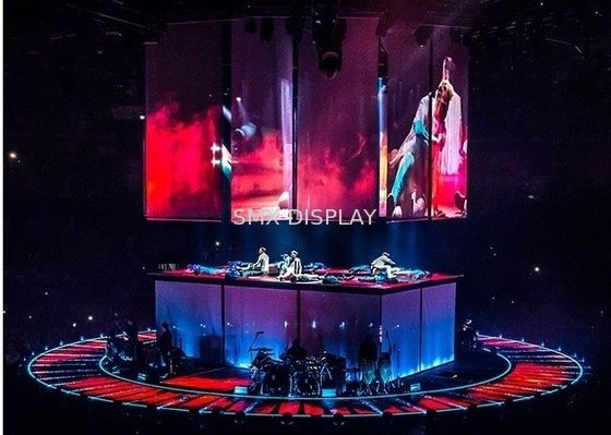 Kalite Canlı Konser İçin Ön Arka Şeffaf Hologramlı Mesh Ekran Fabrika