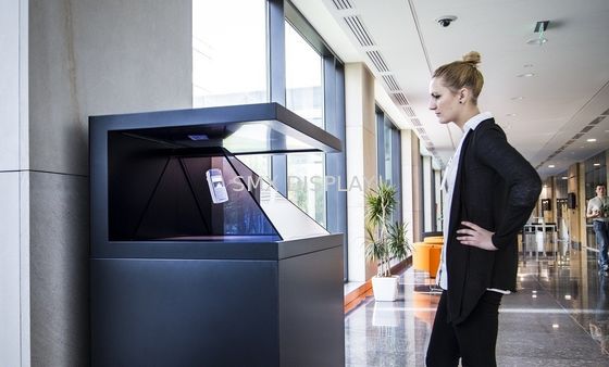 Kalite Temperli Cam Tak Çalıştır 3D Hologram Kutusu 1920x1080 Fabrika