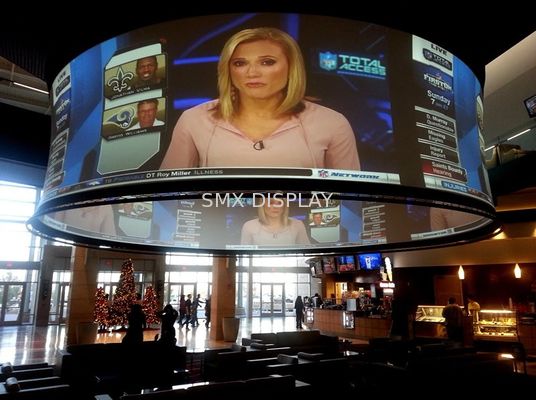 Kalite Uçuş Simülasyonu İçin 360 Derece Sabit Çerçeve Projeksiyon Perdesi Fabrika