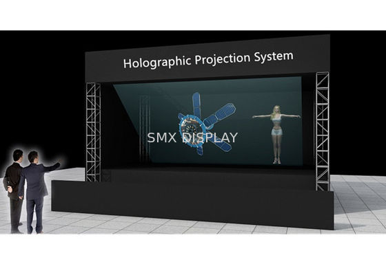 Kalite ROHS hologramların projelendirme Yansıma Folyo 3D Holografik Projeksiyon Sistemi, Fabrika