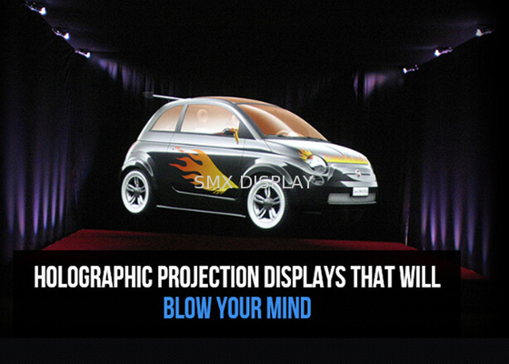 Büyük Holografik Dokunmatik Ekran / Hologram Sunum için Holografik Projeksiyon