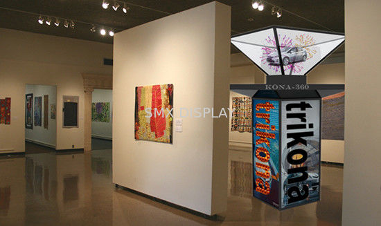 Kalite Büyük 360XXL 3D Holografik Piramit Ekran, Havaalanları ve Tiyatrolar İçin Dreamoc XXL Fabrika