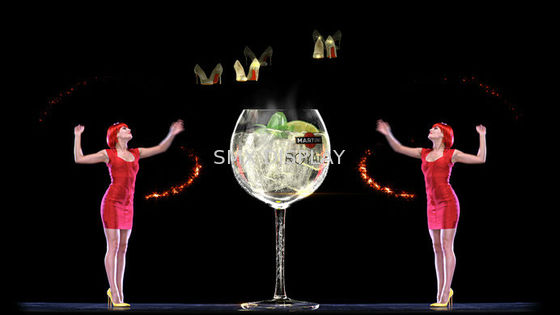 Kalite 3D Hologram Show İçin Dijital Holografik Ekran 3D Holografik Projeksiyon Fabrika