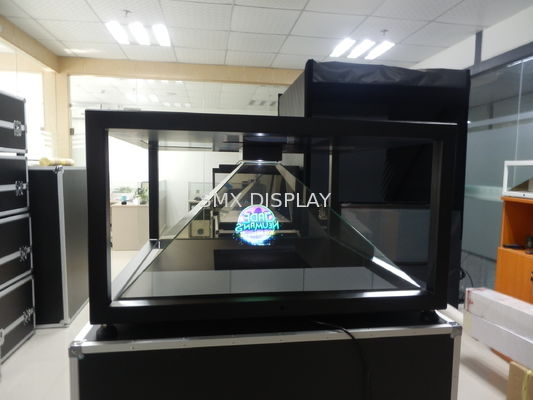 Kalite Alışveriş Merkezi için Full HD 3D Holografik Ekran Büyük Piramit 200x200cm Fabrika
